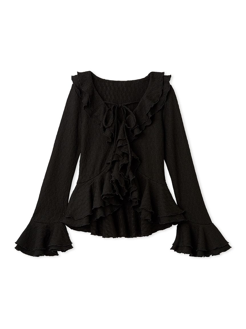 ラッフルフリルプルオーバー(Tシャツ／カットソー)｜トップス｜FURFUR