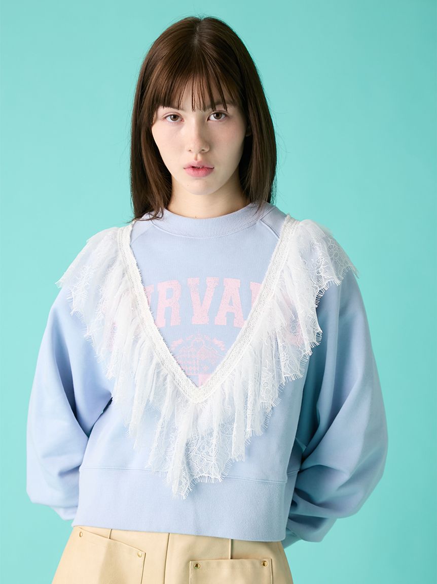 リメイクデザインフリルスウェット(スウェット)｜トップス｜FURFUR
