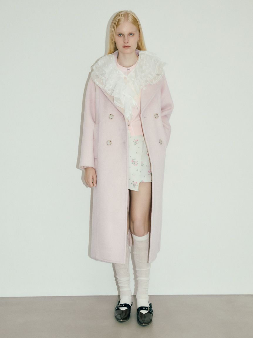 ウールブレンドロングコート(チェスターコート)｜OUTER｜FURFUR