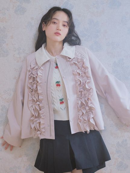 タグ付♥♥フリルワークジャケットFURFURリリーブラウンLILY BROWN すべてのカテゴリ2025 SS1 先行予約商品｜FURFUR（ファーファー）公式