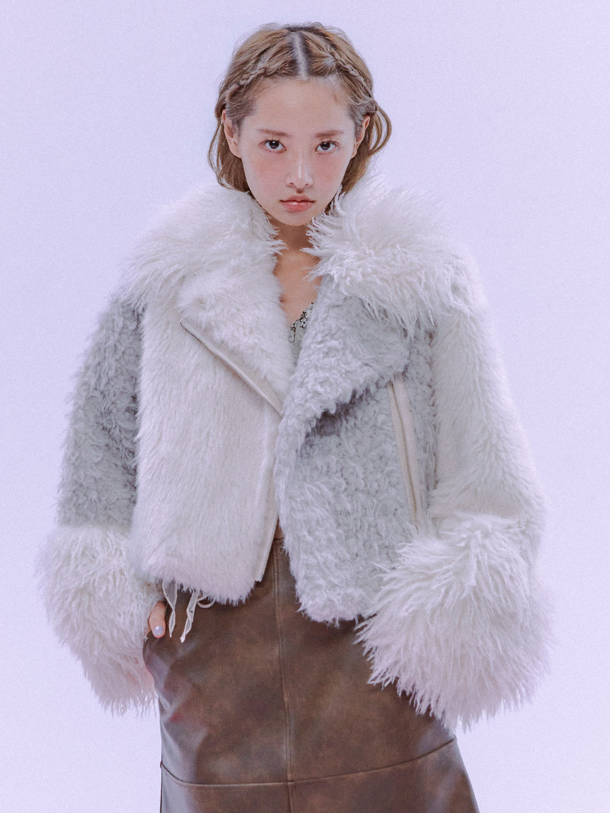 PANERO ファーコート Fur coat