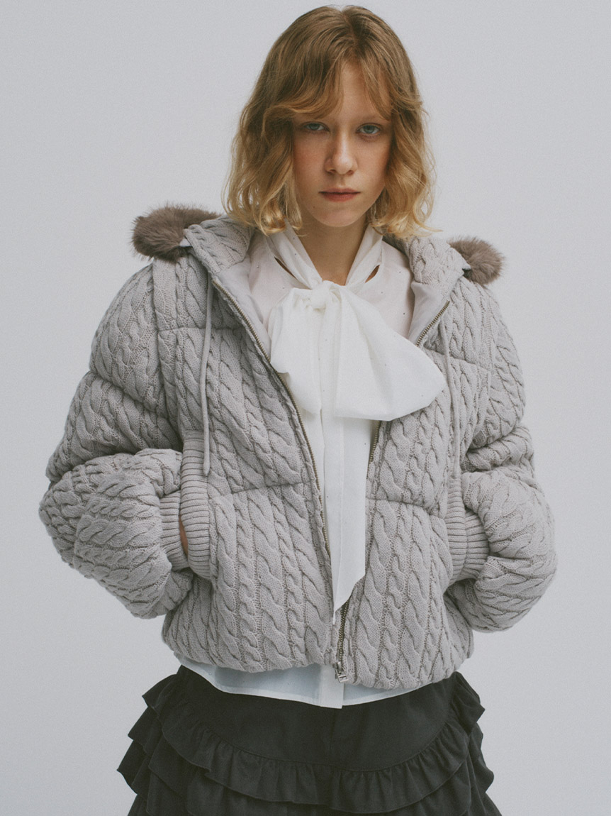FURFUR 毛皮・ファーコート クロップドジャケット 楽天市場】furfur（コート・ジャケット｜レディースファッション