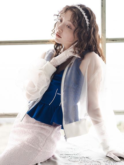 FURFUR パデットボウタイワークブルゾン 限定カラー】パデットボウタイワークブルゾン(ジャケット)｜アウター