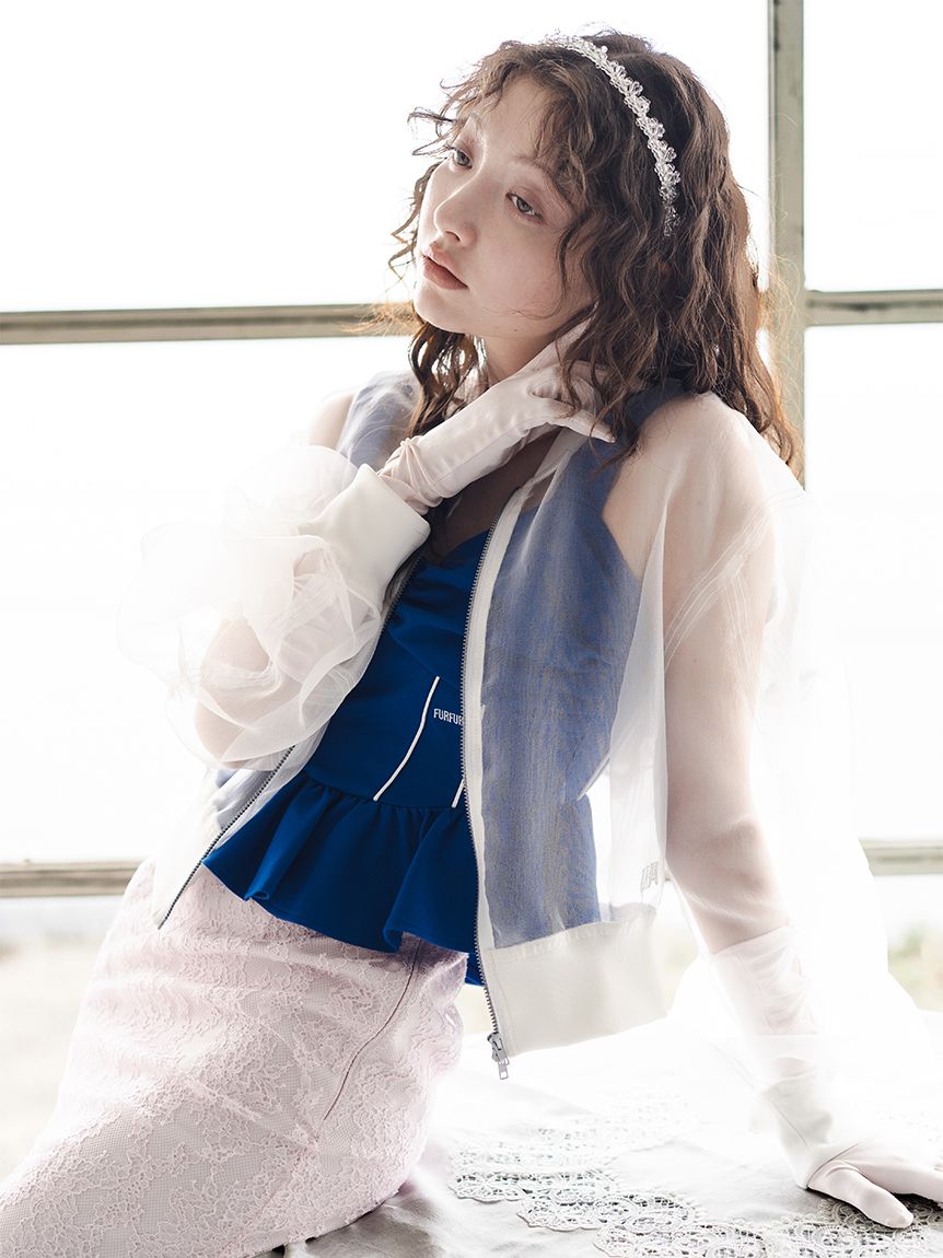 CONNSE シアーブルゾン WHITE シアーブルゾン – CONNSE