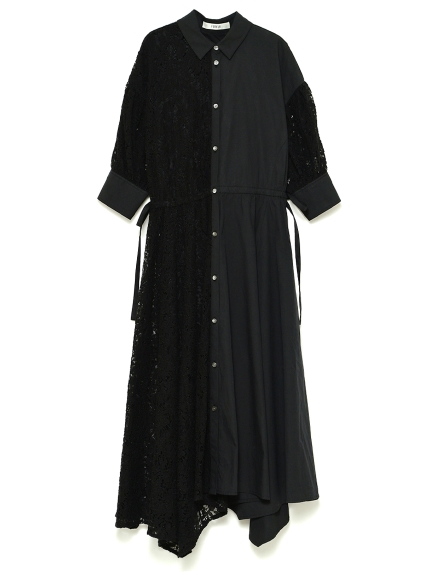 ハーフ切り替えシャツワンピース ワンピース ワンピース Furfur ファーファー 公式サイト オフィシャル通販サイト