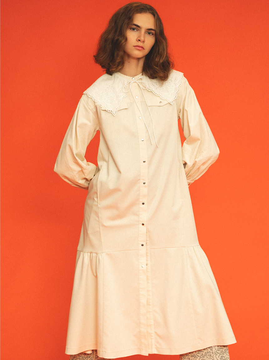 デニム切り替えワンピース ワンピース ワンピース Furfur ファーファー 公式サイト オフィシャル通販サイト