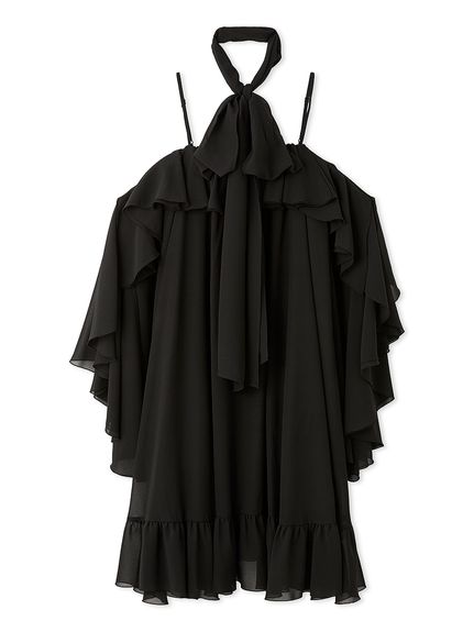 ラッフルデザインドレス(ミニワンピース)｜ワンピース｜FURFUR