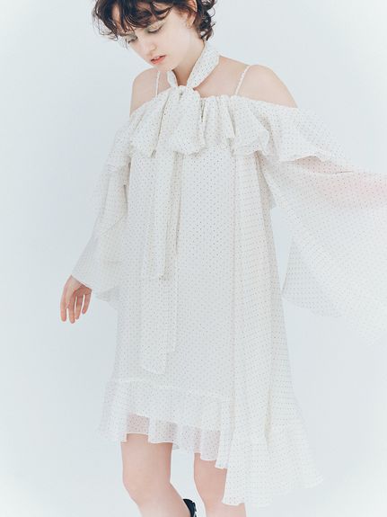 ラッフルデザインドレス(ミニワンピース)｜ワンピース｜FURFUR