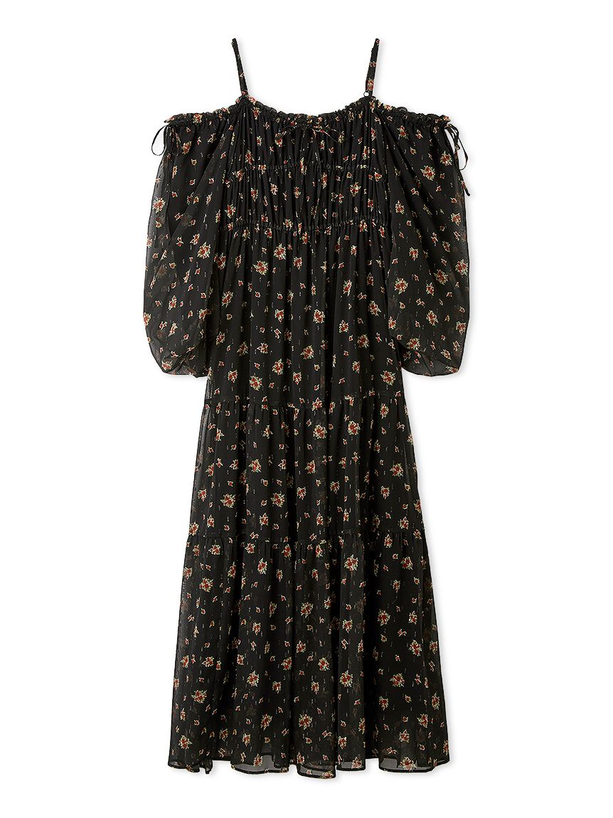 2WAYオリジナルフローラルドレス(ロングワンピース)｜ワンピース