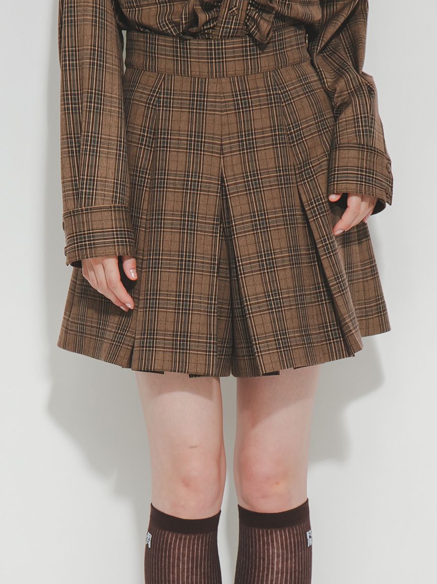ボックスプリーツショートパンツ(ショートパンツ)｜パンツ｜FURFUR