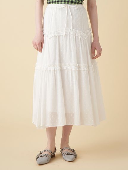 フレアデザインスカート(ロングスカート)｜ボトムス｜FURFUR