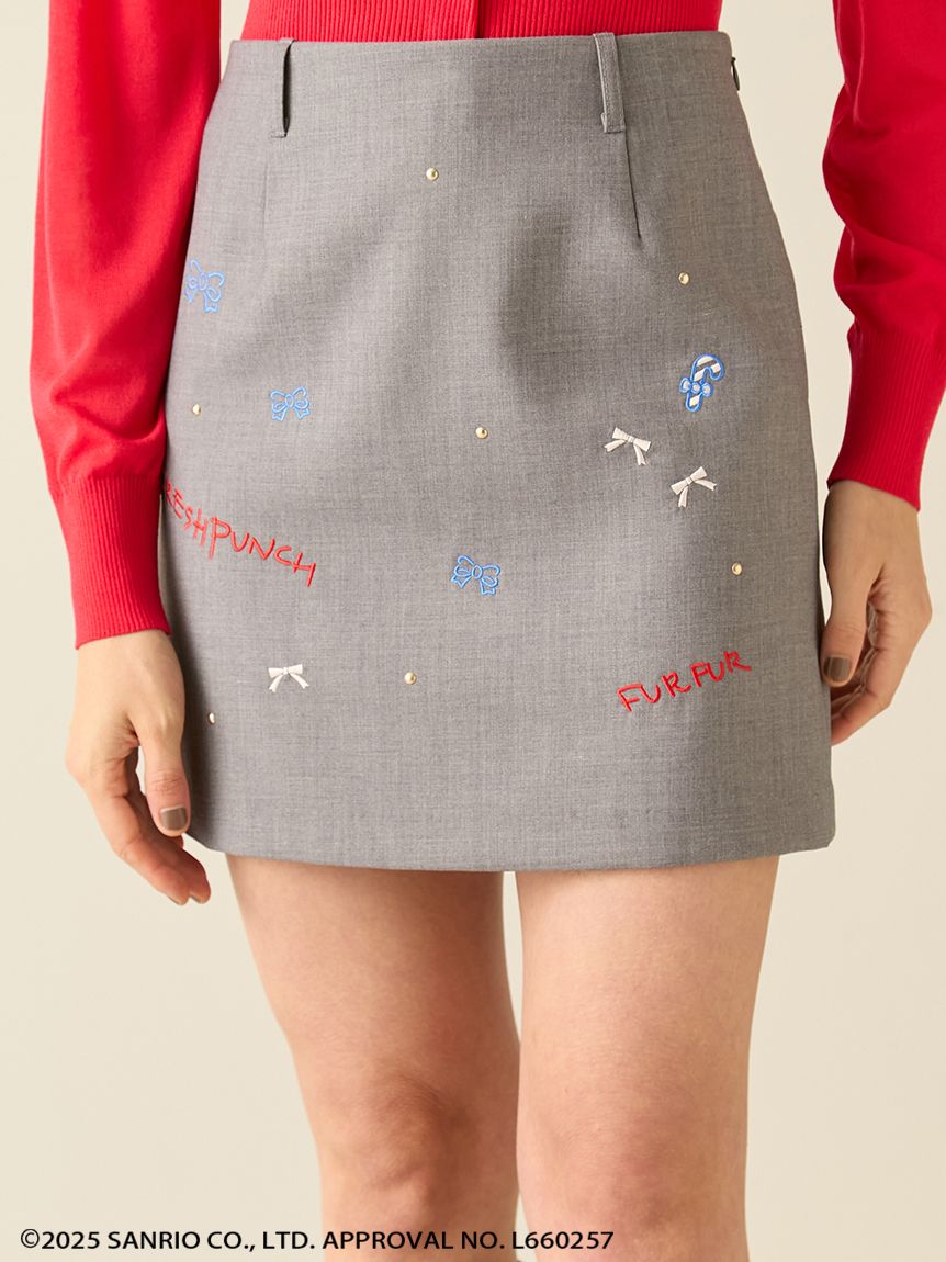 FRESH PUNCH 刺繍スカート(ミニスカート)｜ボトムス｜FURFUR（ファー