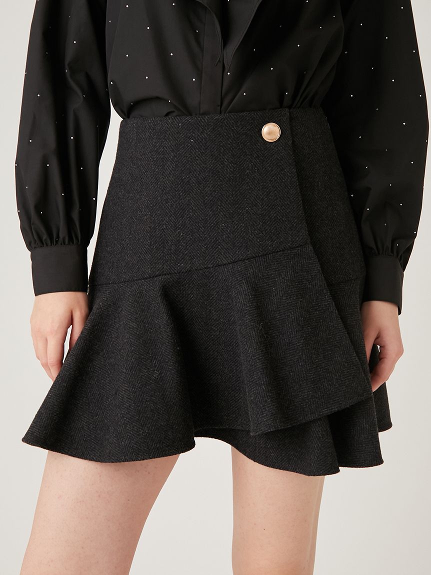 ツイードフレアスカート(ミニスカート)｜ボトムス｜FURFUR（ファー