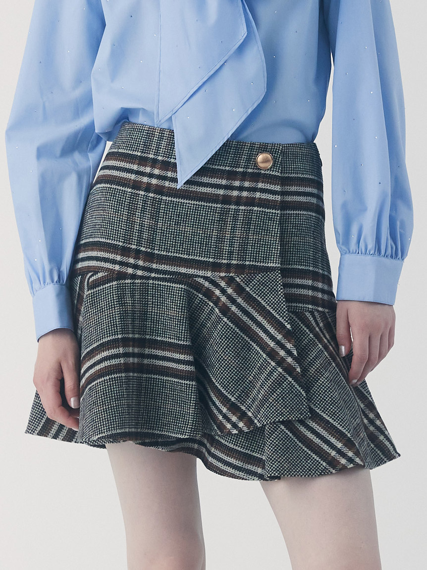 ツイードフレアスカート(ミニスカート)｜ボトムス｜FURFUR（ファー