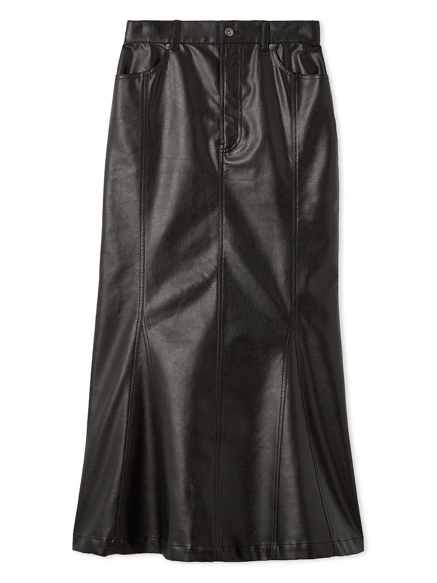 マルチマテリアルマーメイドスカート(ロングスカート)｜ボトムス