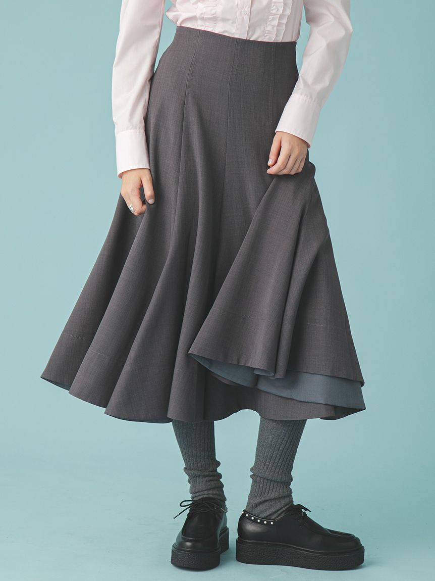 未使用✨定価5.8万Fax Copy Express PUFFY フレアスカート 楽天市場】[ 裏起毛 ] 選べるサイズ フレアスカート スカート ロング