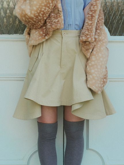 FURFUR(ファーファー) トップス&フレアスカート 水色 完売商品 FURFUR