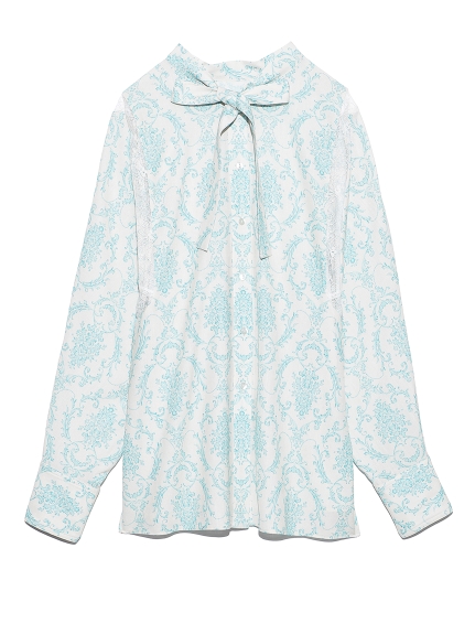 ウォールペーパーブラウス ブラウス トップス Furfur ファーファー 公式サイト オフィシャル通販サイト