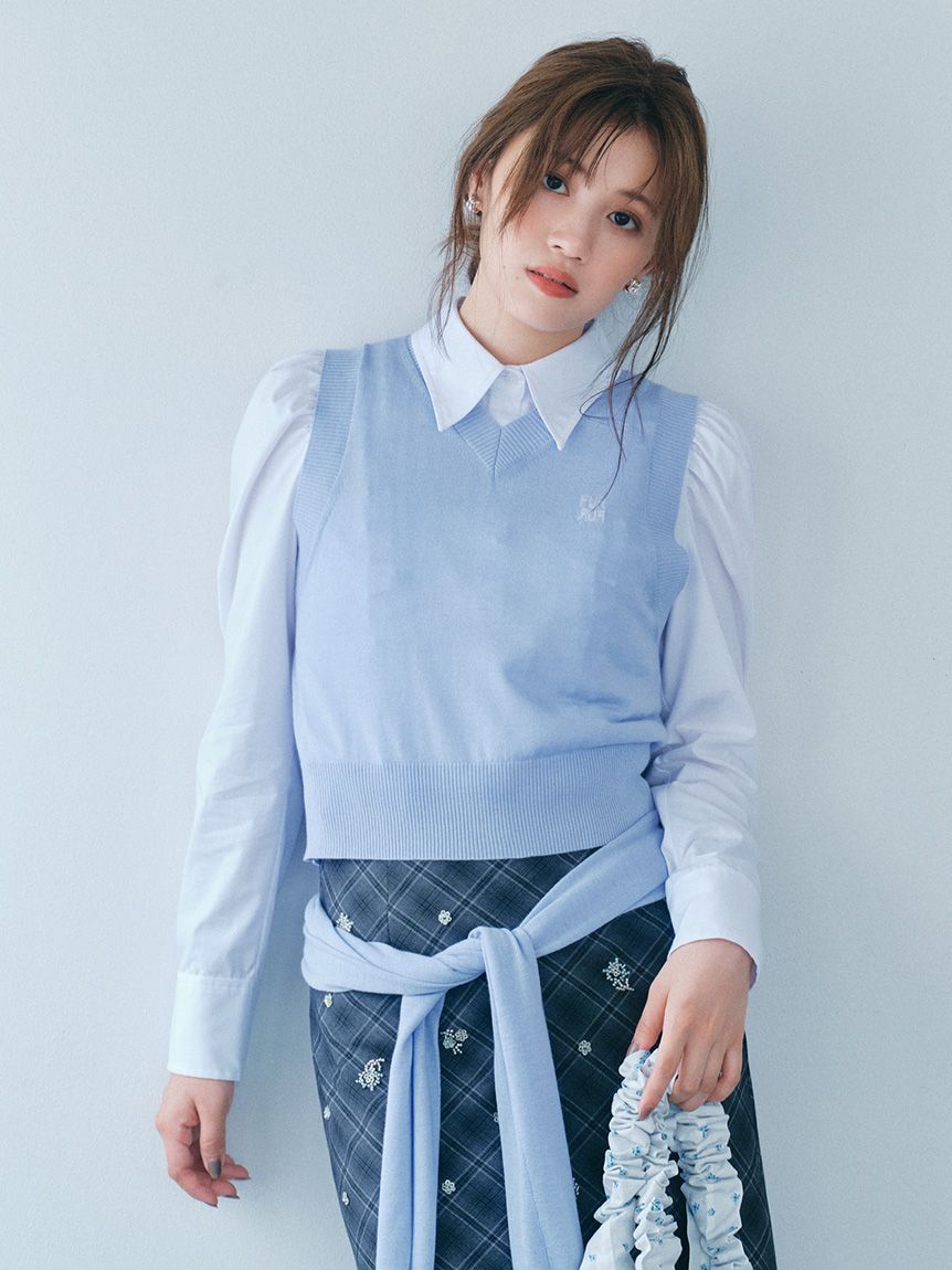 コンパクトパフスリーブシャツ(シャツ／ブラウス)｜トップス｜FURFUR