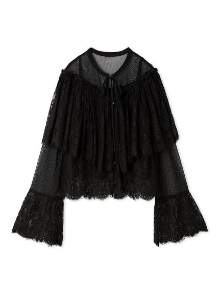 スカラップレースブラウス(シャツ／ブラウス)｜トップス｜FURFUR