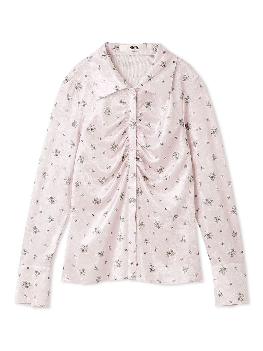 ソフトタッチオリジナルフローラルシャツ(シャツ／ブラウス)｜トップス