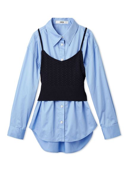 【新品未使用】FURFUR スフレシャツ fur fur - mi様専用♡11/10まで FURFUR スフレシャツの通販 by ym
