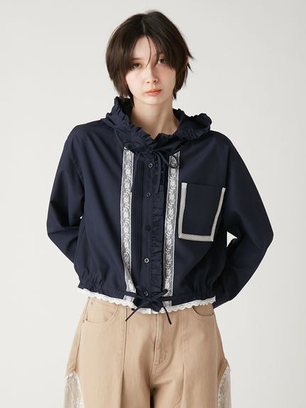 FURFUR スフレシャツ ネイビー ブルー・ネイビー/青色系｜FURFUR（ファーファー）公式サイト