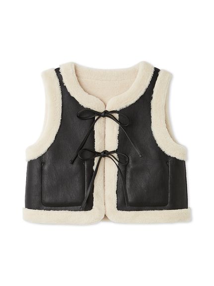 リバーシブルムートンベスト(ジャケット)｜アウター｜FURFUR（ファー