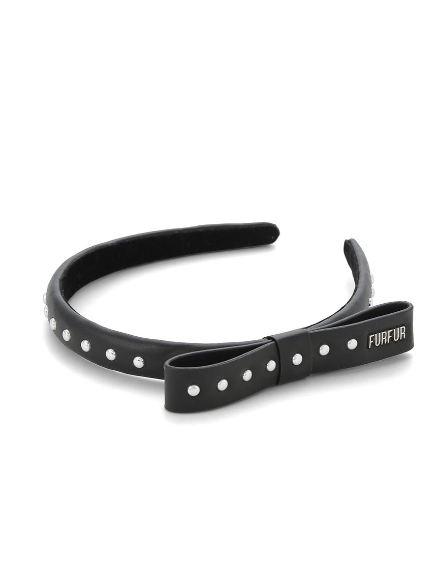 FOXEY ブラックリボン カチューシャ ブラックリボンカチューシャ HK-119 | ヘアアクセサリー