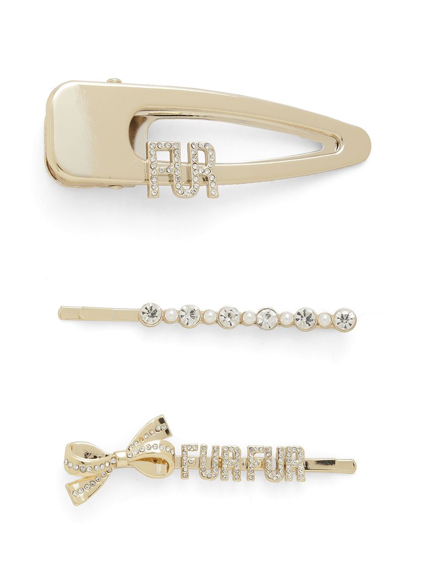 リボンロゴヘアピンセット(ヘッドアクセサリー)｜ACCESSORY