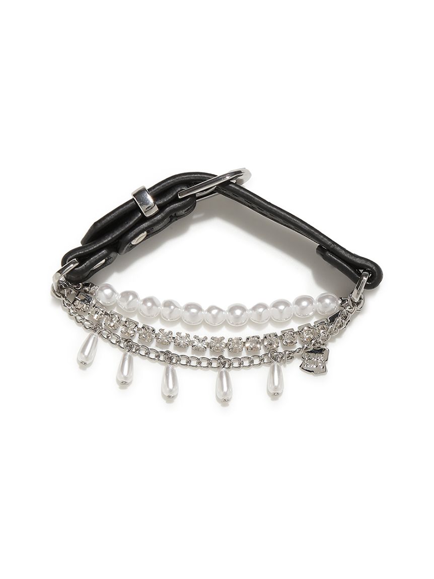 レザーパールブレスレット(その他)｜ファッション雑貨｜FURFUR