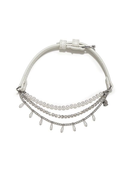 レザーパールネックレス(ネックレス)｜ACCESSORY｜FURFUR（ファー