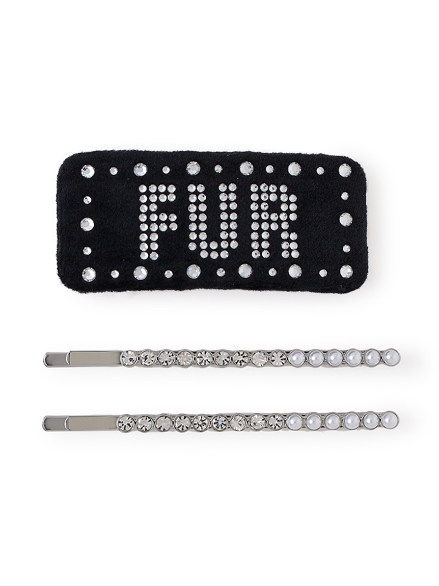 正規品♡FURFURコラボ♡ベビモコ上下セット♡ブラック SPECIAL COLLABORATION gleato Pique Vol.3 || FURFUR（ファー