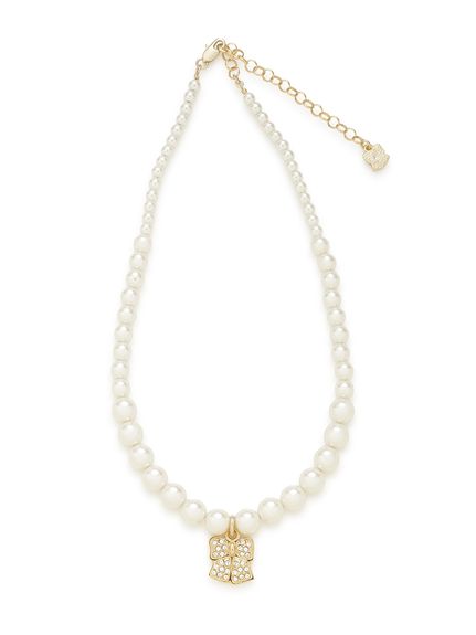 furfur ロゴパールネックレス　GLD furfur ロゴパールネックレス GLD ファーファー FURFUR ロゴパール