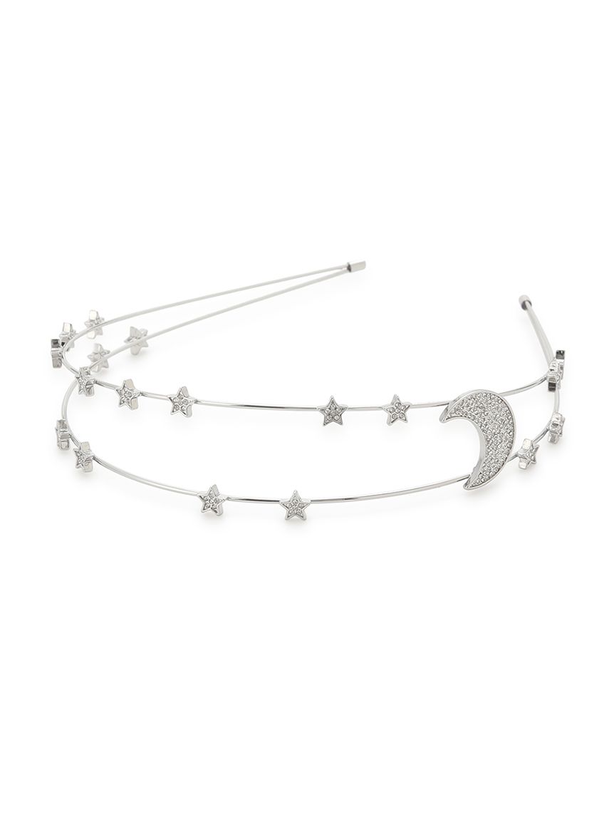 ムーン＆スターモチーフカチューシャ(ヘアアクセサリー