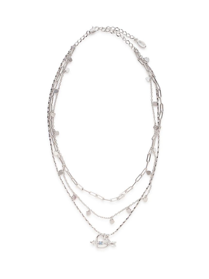 ハートモチーフ3連ネックレス(ネックレス)｜ACCESSORY｜FURFUR（ファー