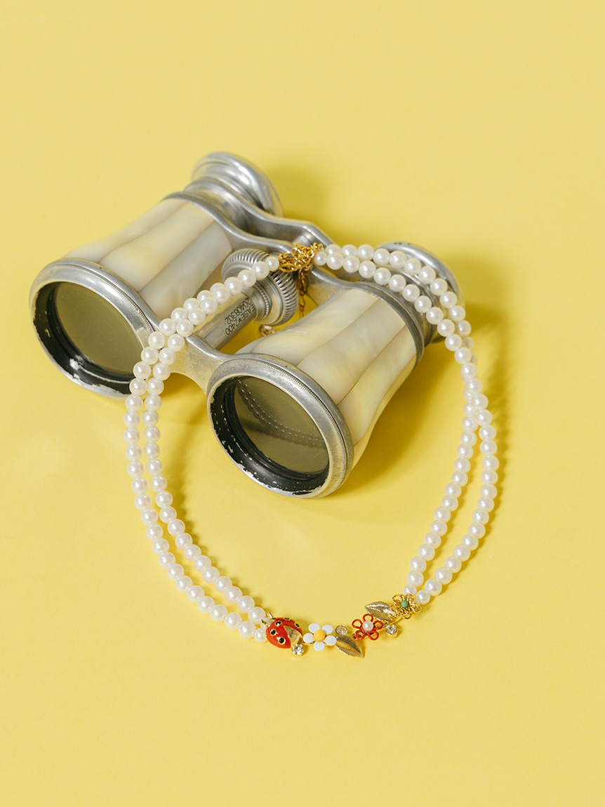 フラワーモチーフパールネックレス(ネックレス)｜ACCESSORY｜FURFUR