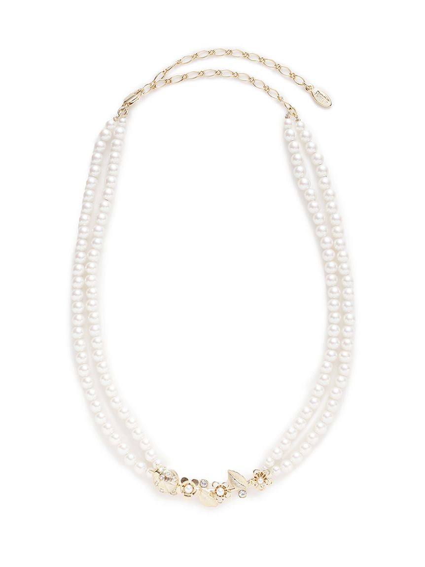 フラワーモチーフパールネックレス(ネックレス)｜ACCESSORY｜FURFUR