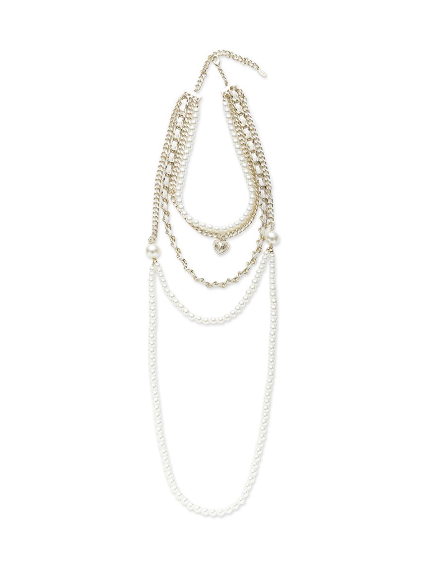 パールチェーンロングネックレス(ネックレス)｜ACCESSORY｜FURFUR