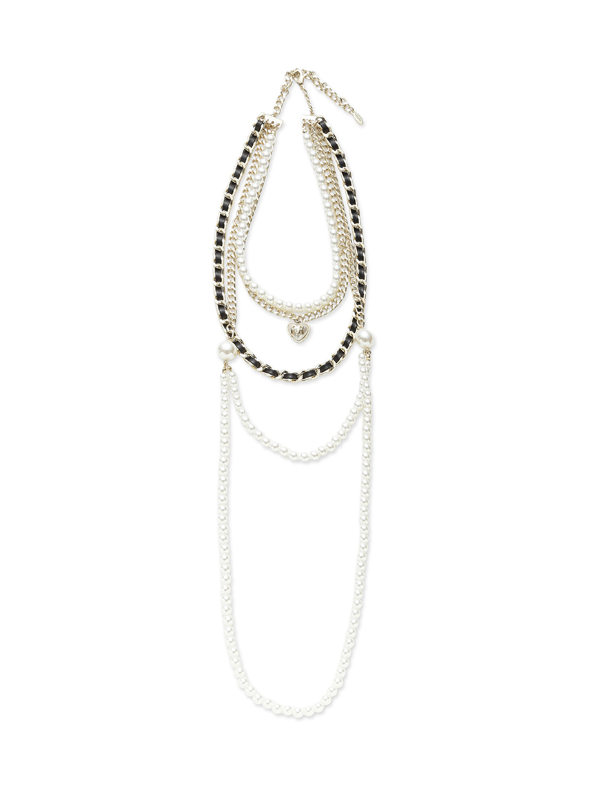 パールチェーンロングネックレス(ネックレス)｜ACCESSORY｜FURFUR