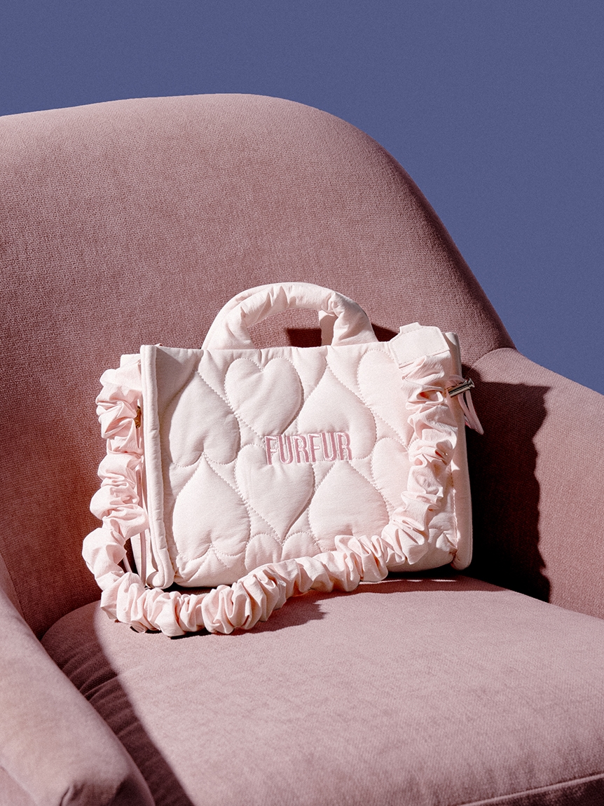 限定カラー】ハートキルティングバッグ(バッグ)｜FURFUR（ファーファー  