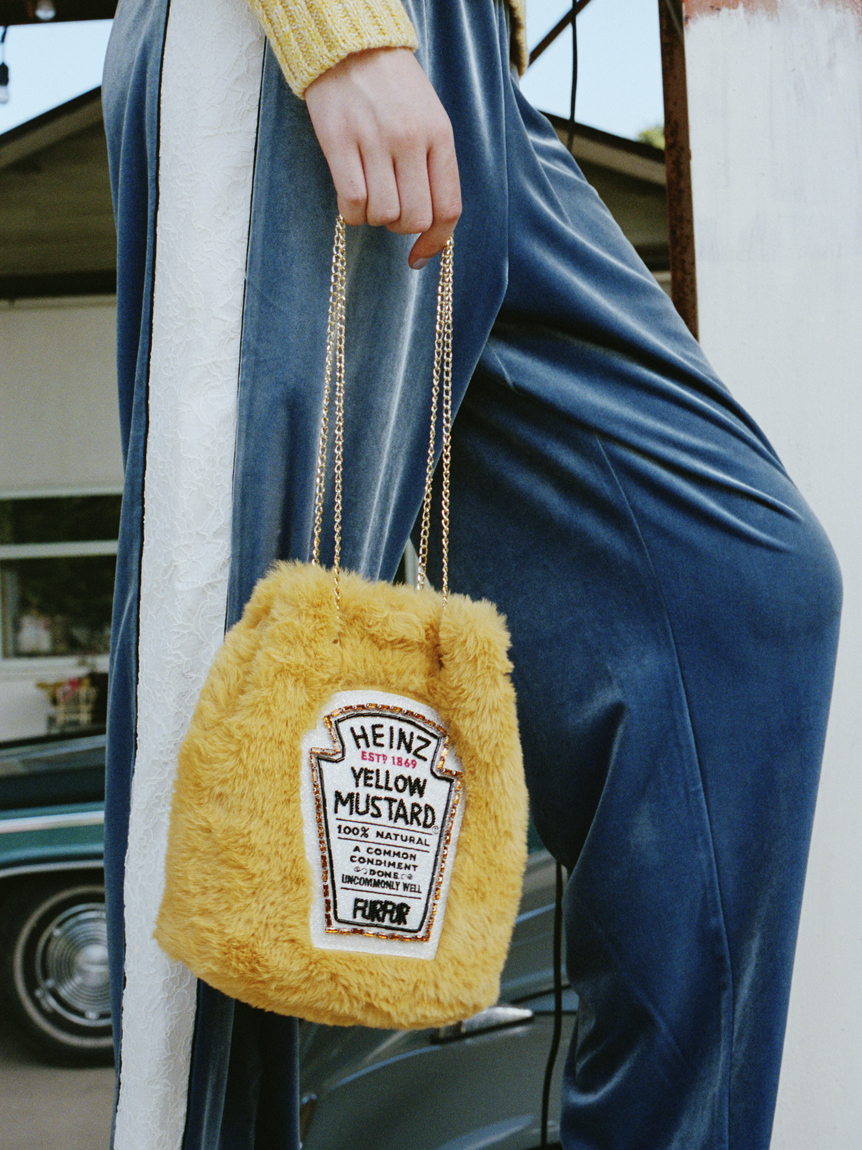 HEINZコラボ】エコファーショルダーバッグ(バッグ)｜FURFUR
