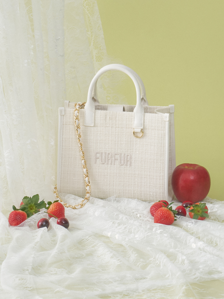 すべてのカテゴリTWEED LOGO TOTE｜FURFUR（ファーファー）公式