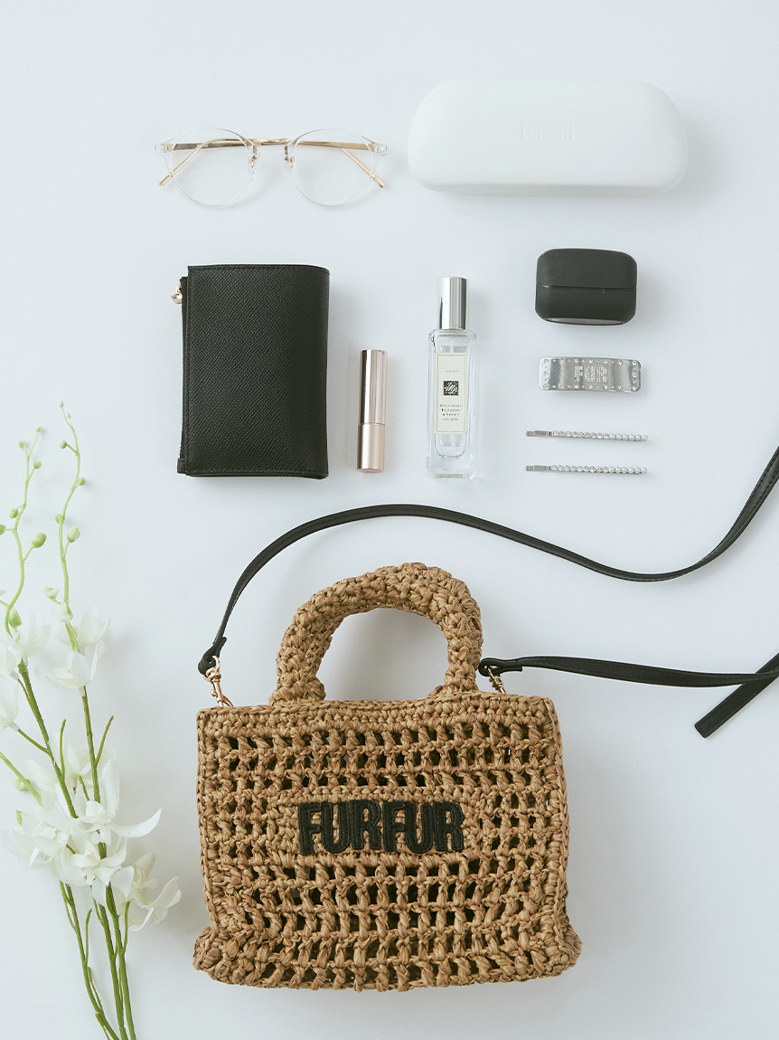 すべてのカテゴリRAFFIA LOGO TOTE BAG Debut !｜FURFUR（ファーファー 