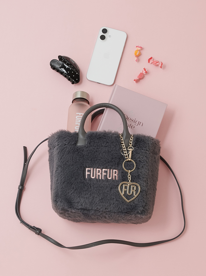 furfur エコファートートバッグ　ブラック FURFUR（ファーファー）の「【ZOZO限定カラー】エコファートート
