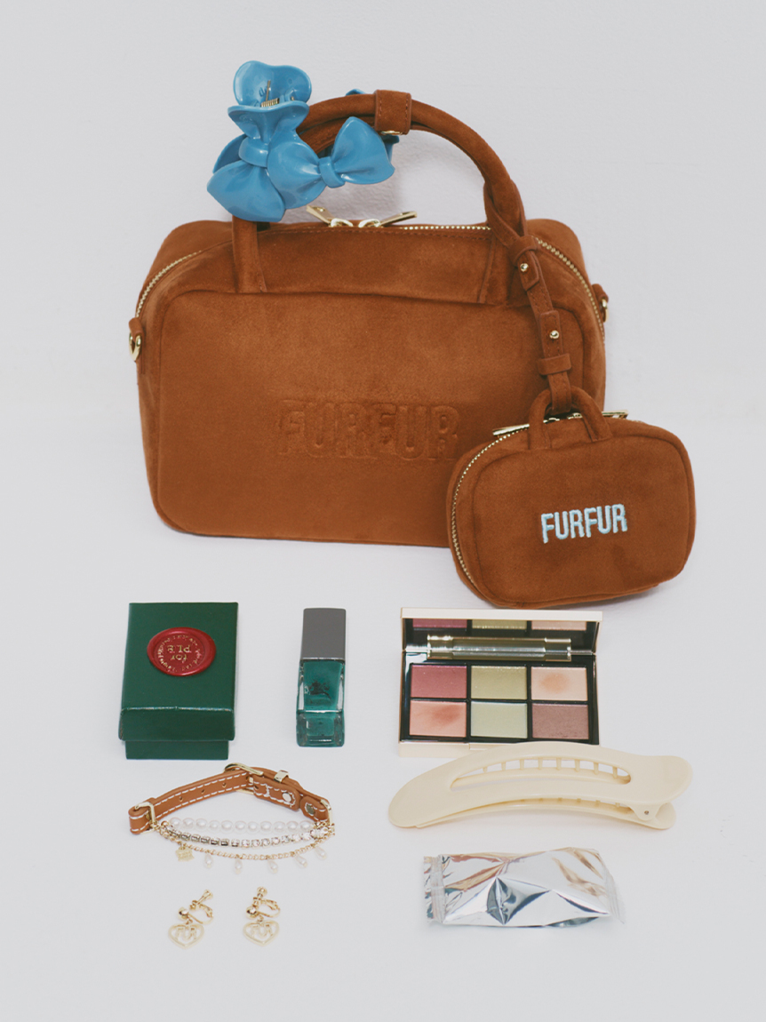 今期 新作 FUR FUR パデットボウタイワークブルゾン BEG フリー NEW