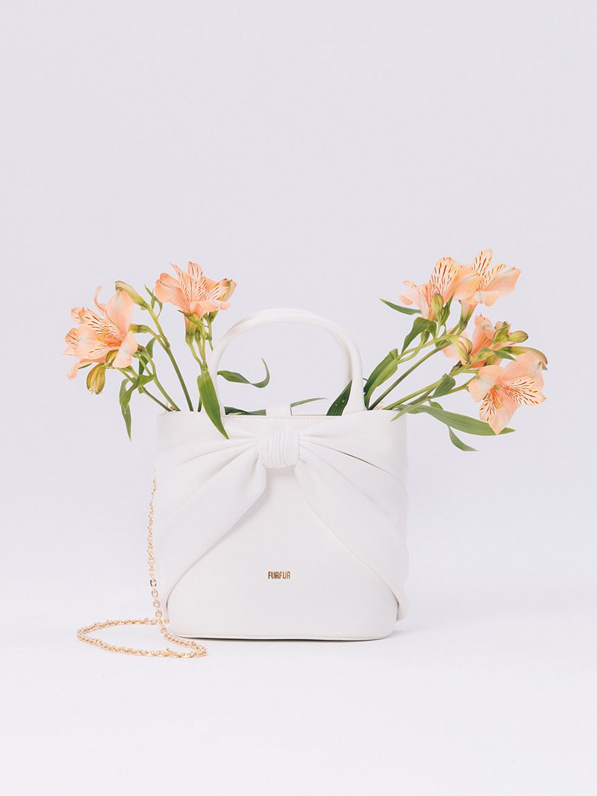 リボンモチーフバッグ(ハンドバッグ)｜BAG｜FURFUR（ファーファー