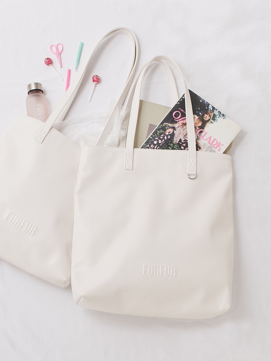 新色追加】エンボスロゴトートバッグL(バッグ)｜FURFUR（ファーファー