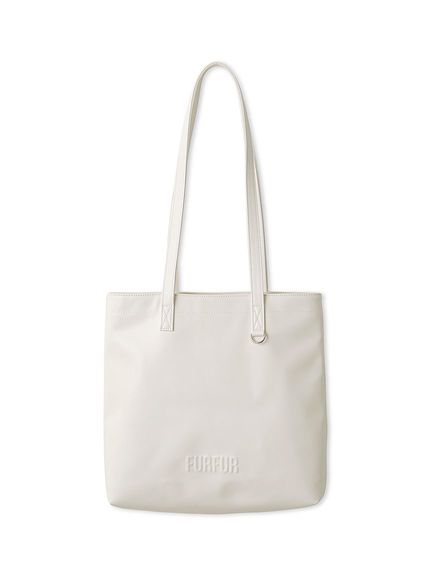 FURFUR バッグ ホワイト FURFUR｜【WEB・一部店舗限定カラー】ワイドボストンバッグ