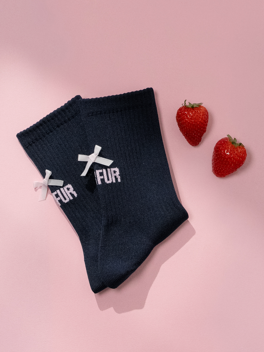 正規品♡FURFURコラボ♡ベビモコ上下セット♡ブラック 正規品♡FURFURコラボ♡ベビモコ上下セット♡ブラック